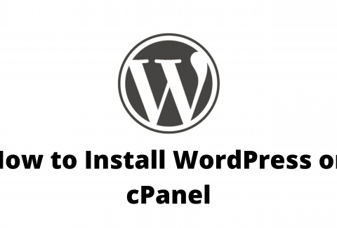 How to Install WordPress on cPanel