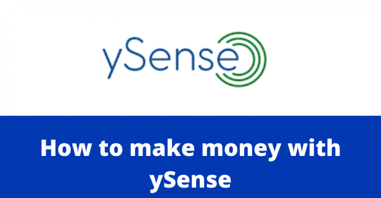 How to make money with ySense